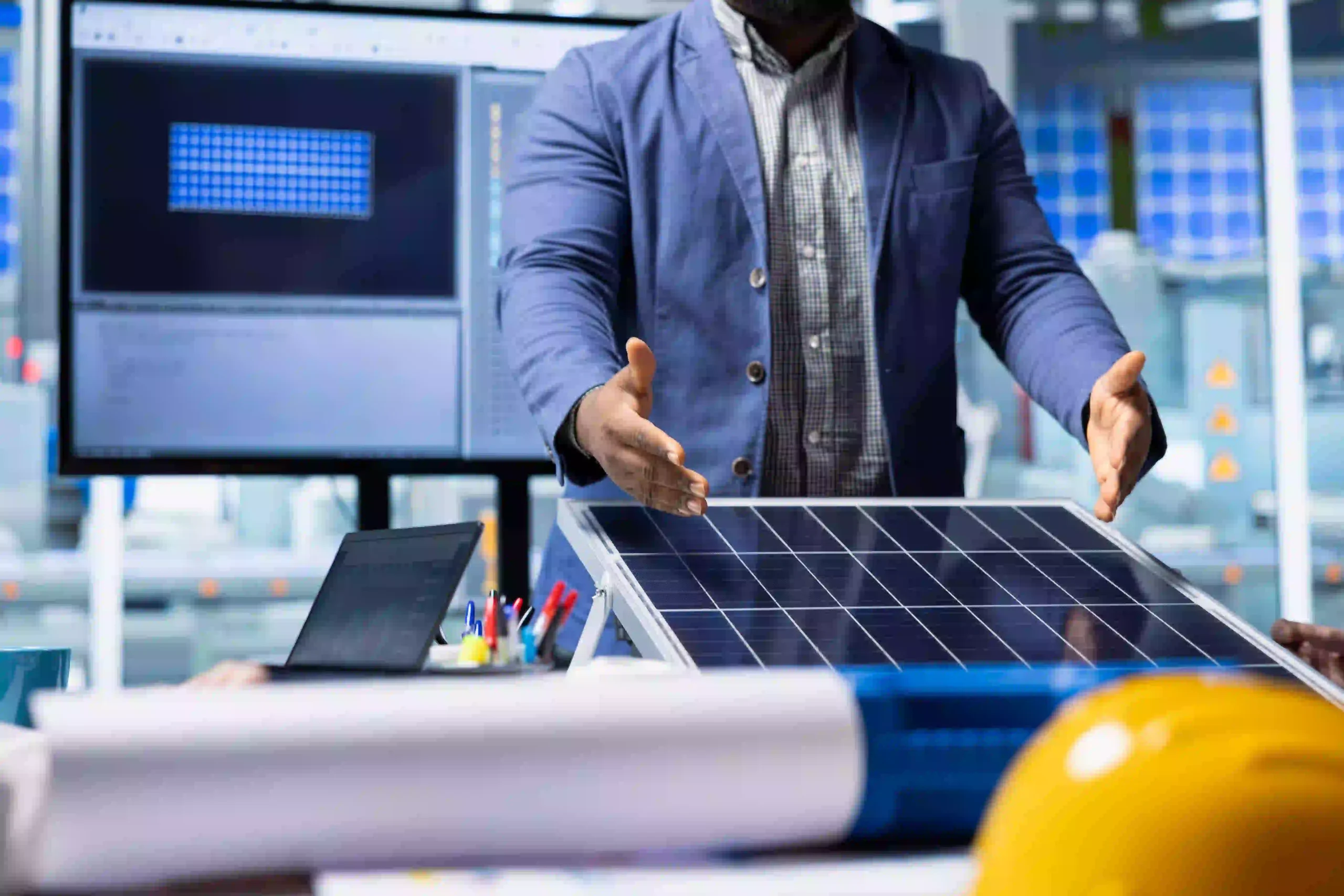 planos de paneles solares